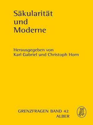 cover image of Säkularität und Moderne